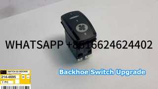 KBZE 214-4695 2144695 ROCKER SWITCH FITS CAT 414E 416E 420E 422E 428E 430E 432E 434E 442E BACKHOE L