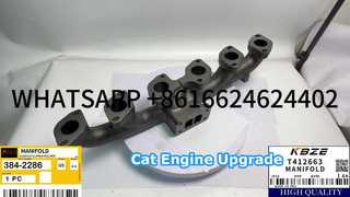 KBZE 384-2286 T412663 3778M282 Πολλαπλή εξάτμισης ΓΙΑ 320D2 323D2 924K 930K 535D 545D ΑΝΤΙΚΑΤΑΣΤΑΣΗ ΚΑΤ C6.6