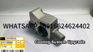 Κέλυφος θερμοστάτη κινητήρα CAT C9 / C-9 217-5200 (2175200) για αντικατάσταση εκσκαφέα 330C 330D 336D 340D