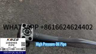 KBZE Κουβάς κυλίνδρου επιστροφής πετρελαίου σωλήνα 10D0985 για LiuGong CLG922E Excavator ∆υνατό σε υψηλή πίεση