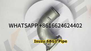 8-98180384-0 1-14112756-0 ISUZU 6BG1 ENGINE PIPE;ΕΙΣΟΔΟΣ ΓΙΑ HITACHI ZAX200-5 ZAX240-3 ZAX250 ZAX260