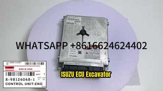 8-98126068-1 ISUZU 6HK1 8-98126068-2 ΜΟΝΑΔΑ ΕΛΕΓΧΟΥ ECU FITS CASE SUMITOMO SK350-5 EXCAVATOR