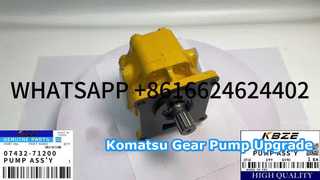 KOMATSU 07432-71200 141-43-00021 16Y-75-24000 ΑΝΤΛΙΑ ΓΡΑΝΑΖΙΩΝ ΓΙΑ D54A D75A D80A D85A D95S SD16 Για εσάς