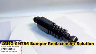 KBZE 27130102851 LGMG LONG SPRING BUMPER ASS'Y FOR CMT86 CMT96 MINING TRUCK EQUIPMENT