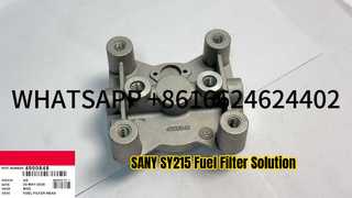 ]SANY SY215 HYUNDAI R215 4990848 ΕΚΣΚΑΦΕΡ ΒΑΣΗ ΦΙΛΤΡΟΥ ΚΑΥΣΙΜΟΥ ΓΙΑ ΚΙΝΗΤΗΡΑ CUMMIN S 6BT