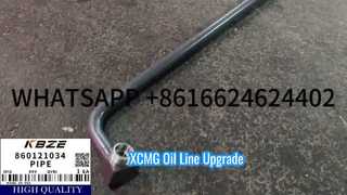 KBZE 860121034 Γραμμή επιστροφής λαδιού κυλίνδρου κάδου για XCMG XE205/XE215/XE245 – Υψηλή πίεση