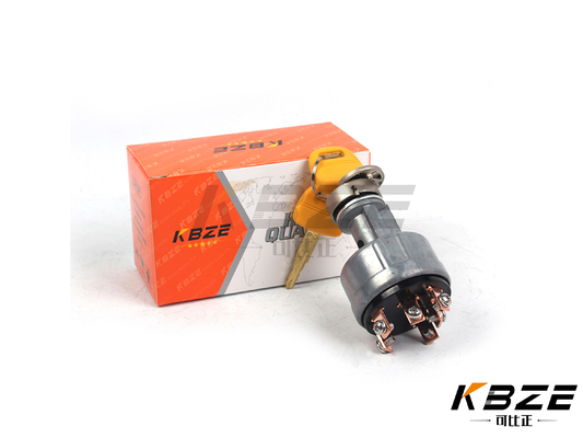 KBZE BRAND KOMATSU 08086-10000 6LINE IGNITION SWITCH/SWITCH ASSEM WITH 2 KEYS REPLACEMENT FOR PC200-1 PC200-2 PC200-3