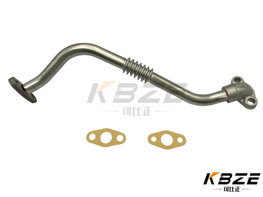KBZE ME080452 EXCAVATOR TURBO DRAIN PIPE FOR MITSUBISHI 4D32 ENGINE FITS KATO HD450