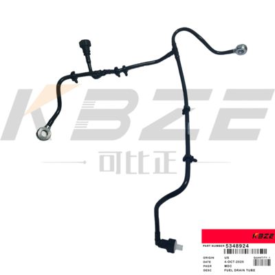 5348924 CUMMINS QSF3.8 DIESEL ENGINE FUEL DRAIN TUBE FOR XE135 CLG915E EXCAVATOR