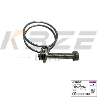 KBZE 15108-72870 HOSE BAND KUBOTA REPLACE U35 U45 U55 KX91 KX101 KX121 KX161 EXCAVATOR