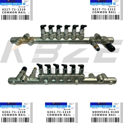 KBZE 6261-71-1220 6261-71-1210 KOMATSU 6D125 6D140 6D170 ENGINE 6217-71-1211 6217-71-1210 ND095441-0180 FUEL COMMON RAIL FITS PC400-7 PC400-8 PC450-7 PC450-8