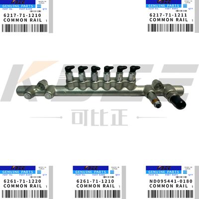 KBZE 6261-71-1220 6261-71-1210 KOMATSU 6D125 6D140 6D170 ENGINE 6217-71-1211 6217-71-1210 ND095441-0180 FUEL COMMON RAIL FITS PC400-7 PC400-8 PC450-7 PC450-8