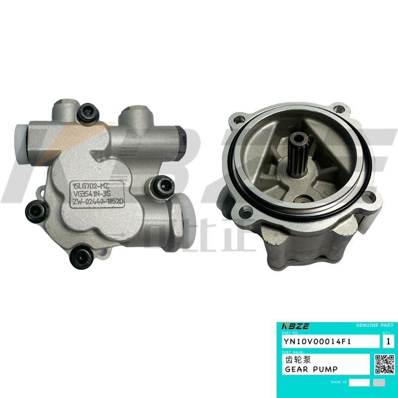 YN10V00014F1 KOBELCO SK200-6 HYDRAULIC GEAR PUMP FOR SK210 SK250 SK290 SK330 EXCAVATOR