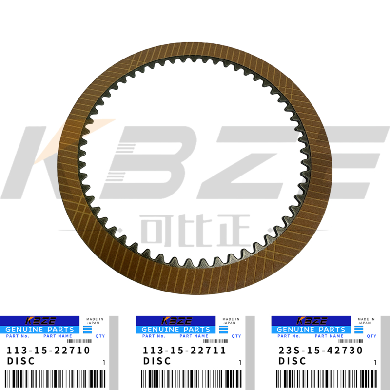 KBZE 113-15-22711 KOMATSU 113-15-22710 23S-15-42730 FRICTION DISC FITS FOR D21 D31 WA40 GD505 GD605 GD663