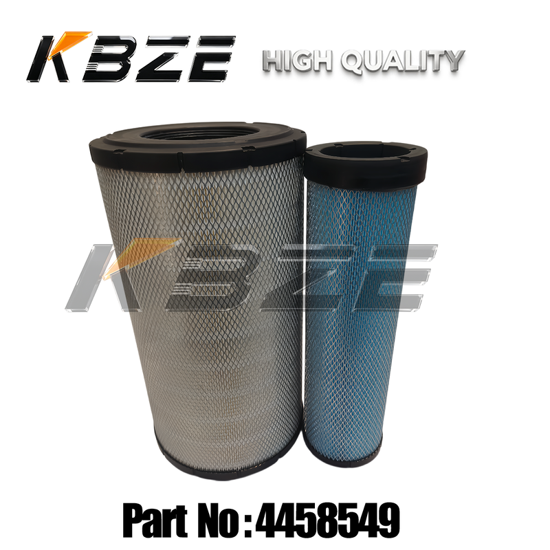 KBZE OEM QUALITY ENGINE AIR FILTE ELEMENT  4459549 4459548 FOR HITACHI EXCAVATOR PARTS