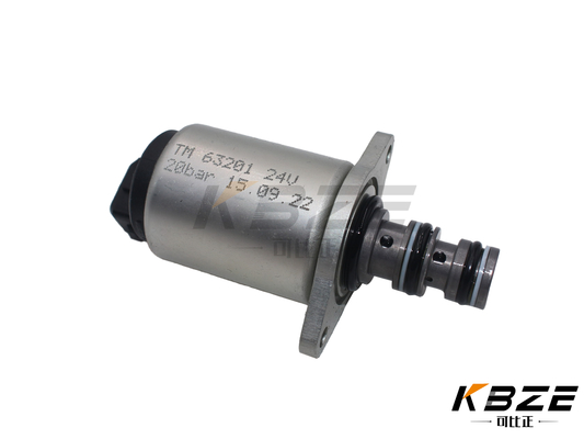 Υψηλής ποιότητας TM63201 24V 20BAR SOLENOID ΑΝΑΜΕΙΣΤΗΣΗ βαλβίδας για εκσκαφέα