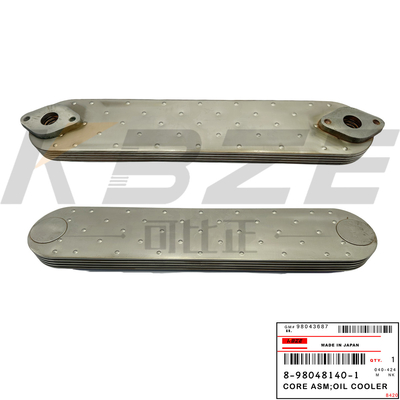 Ο κινητήρας ISUZU 6WG1 5P COOLER OIL;CORE 8-98048140-0 8-98048140-1 FITS ZAX450 ZAX520