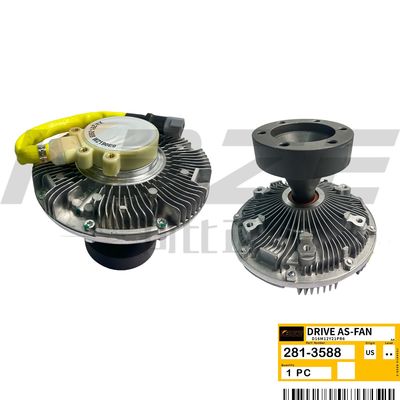 ΚΑΒΖΕ 281-3588 2813588 CAT 3066 C6.4 Οδηγός ως ανεμιστήρας FITS E320D E321D E323D EXCAVATOR